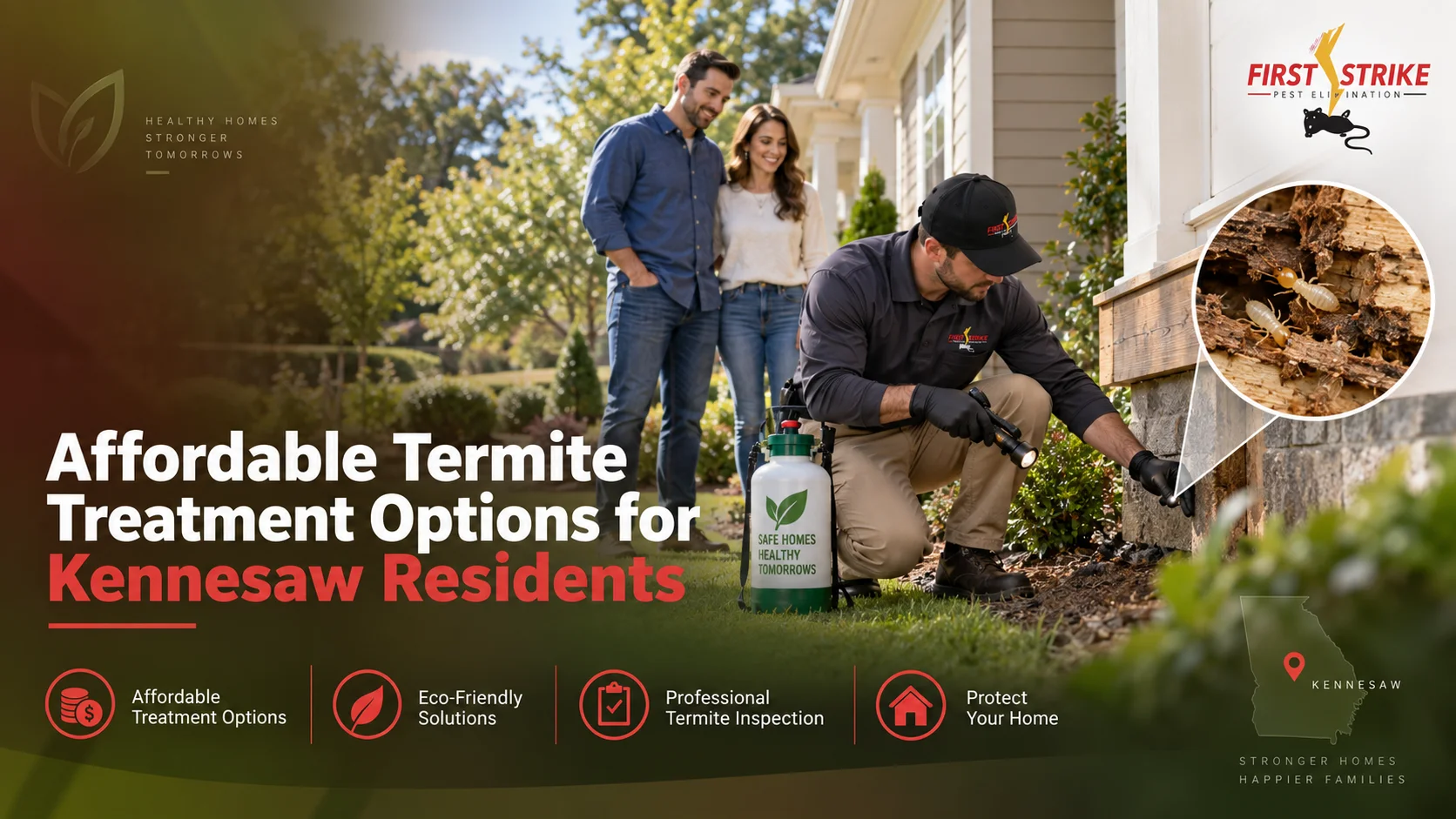 Affordable Termite Treatment Options for Kennesaw Residents
